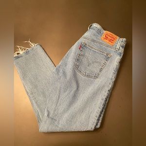 Levis 501 button fly jeans